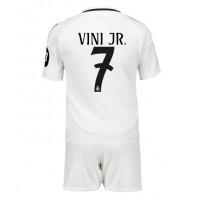 Real Madrid Vinicius Junior #7 Replica Home Minikit 2024-25 Short Sleeve (+ pants)